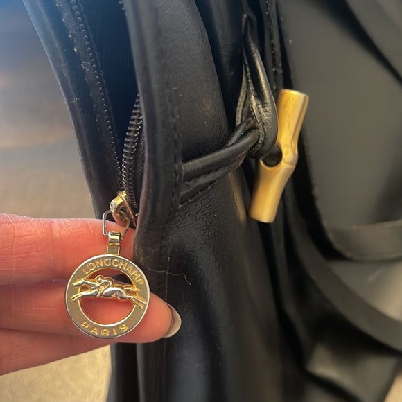 Longchamp Smooth Leather Shoulder Bag - Picture 14 of 16